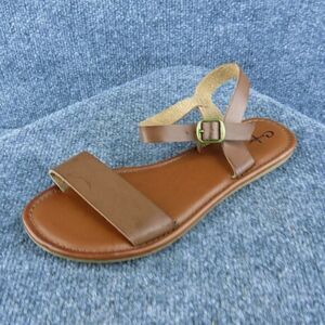 Curfew Tammy Women Ankle‎ Strap Sandal Shoes Brown Synthetic Size 9 Medium